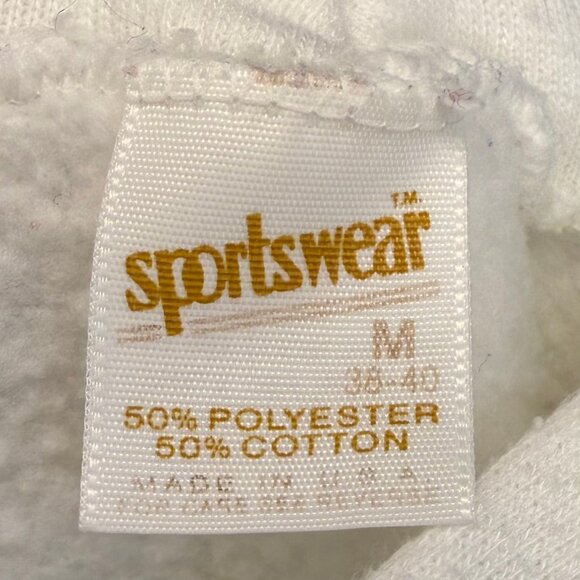 Vintage 1980s MSU Hooded Sweatshirt, Memphis State University, Sportswear Size M - Picture 3 of 3